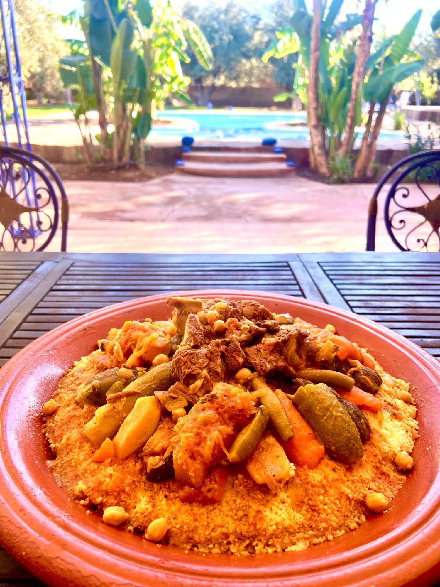 Le Domaine De Carole Marrakech Bed & Breakfast Douar Akkara Dış mekan fotoğraf